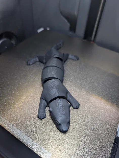 Mô hình rái cá River Otter Flexi Toy in 3D linh hoạt cực đáng yêu - Image 3