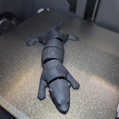 Mô hình rái cá River Otter Flexi Toy in 3D linh hoạt cực đáng yêu