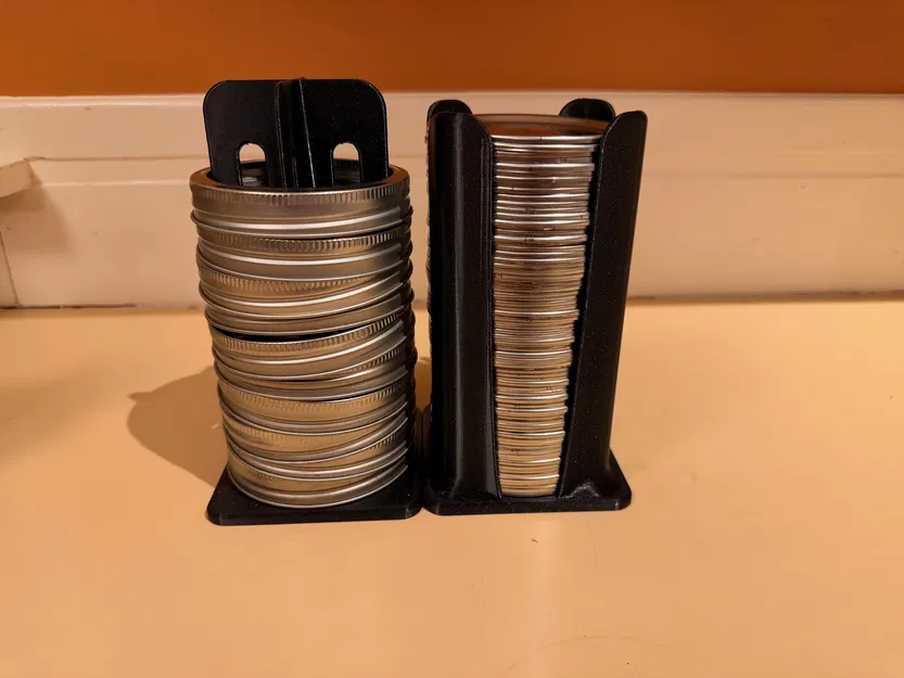 Bộ giá đỡ nắp và vòng giữ cho hũ Mason - Image 2