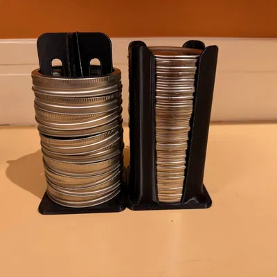 Bộ giá đỡ nắp và vòng giữ cho hũ Mason