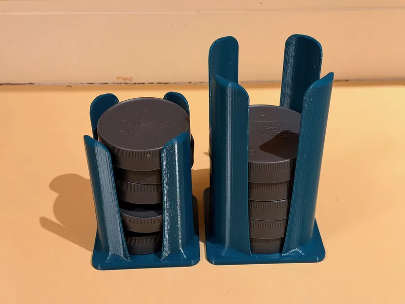 Bộ giá đỡ nắp và vòng giữ cho hũ Mason - Image 4