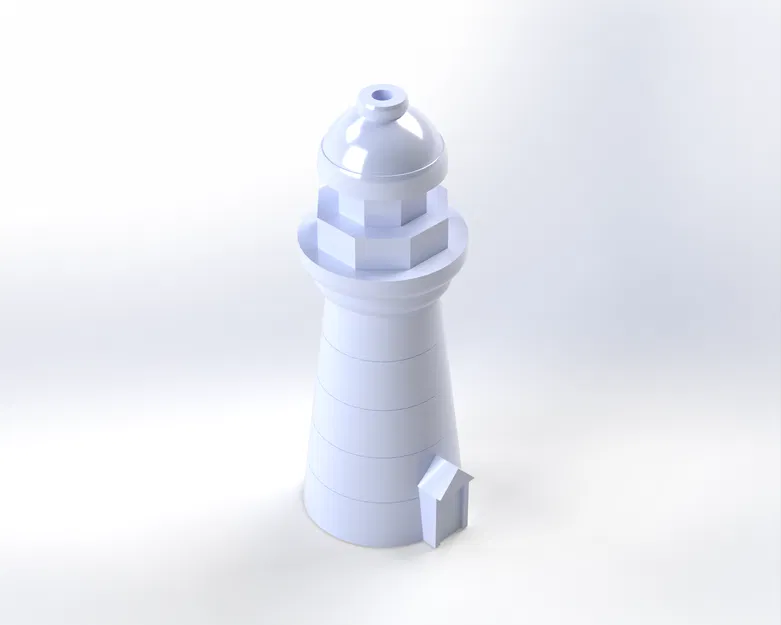 Tay cầm công tắc đèn hình ngọn hải đăng Lighthouse Light Pull - Image 1