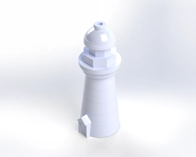 Tay cầm công tắc đèn hình ngọn hải đăng Lighthouse Light Pull - Image 2