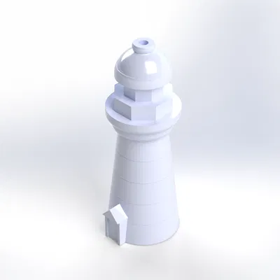 Tay cầm công tắc đèn hình ngọn hải đăng Lighthouse Light Pull