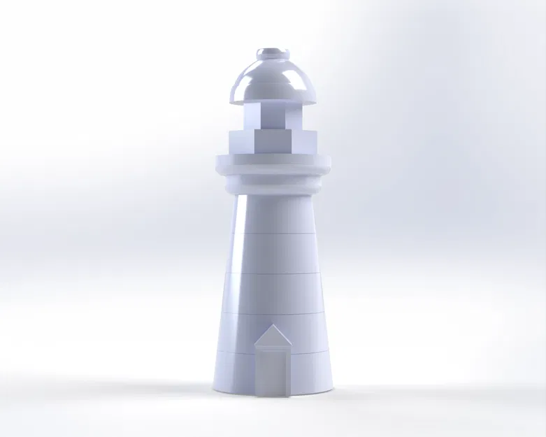 Tay cầm công tắc đèn hình ngọn hải đăng Lighthouse Light Pull - Image 3