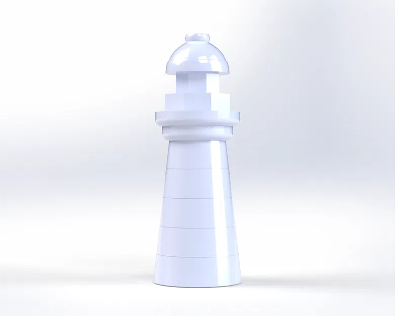 Tay cầm công tắc đèn hình ngọn hải đăng Lighthouse Light Pull - Image 4