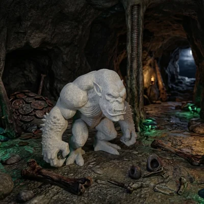 Troll Behemoth – Quái thú Fantasy khổng lồ