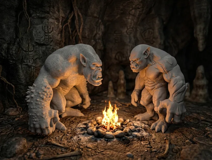 Troll Behemoth – Quái thú Fantasy khổng lồ - Image 3