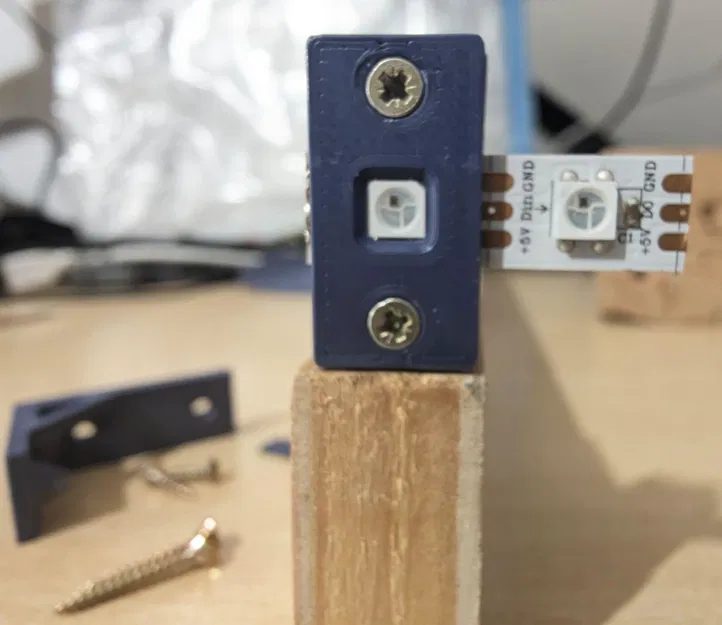 Giá đỡ góc L cho dây đèn LED 10mm - Phụ kiện in 3D hữu ích - Image 5