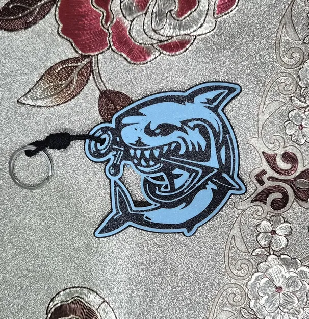 Móc khóa cá mập 3D Shark Keychain độc đáo và cá tính - Image 1