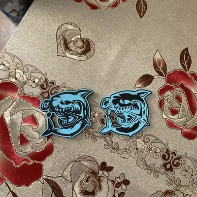 Móc khóa cá mập 3D Shark Keychain độc đáo và cá tính