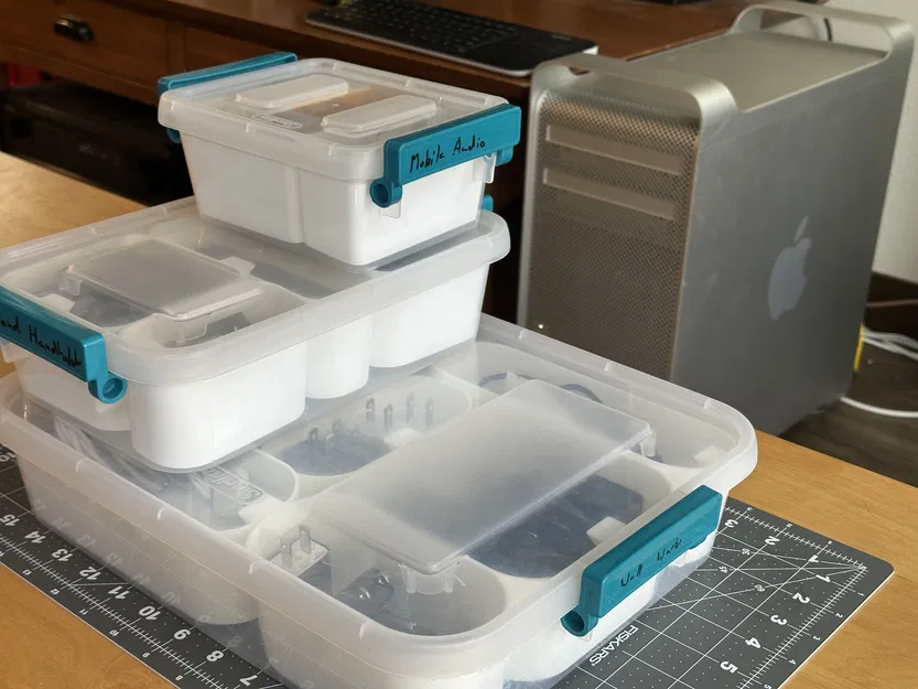 Khay Đựng Đồ Tùy Chỉnh Cho Hộp Sterilite Modular Latch - Image 1