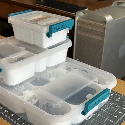 Khay Đựng Đồ Tùy Chỉnh Cho Hộp Sterilite Modular Latch