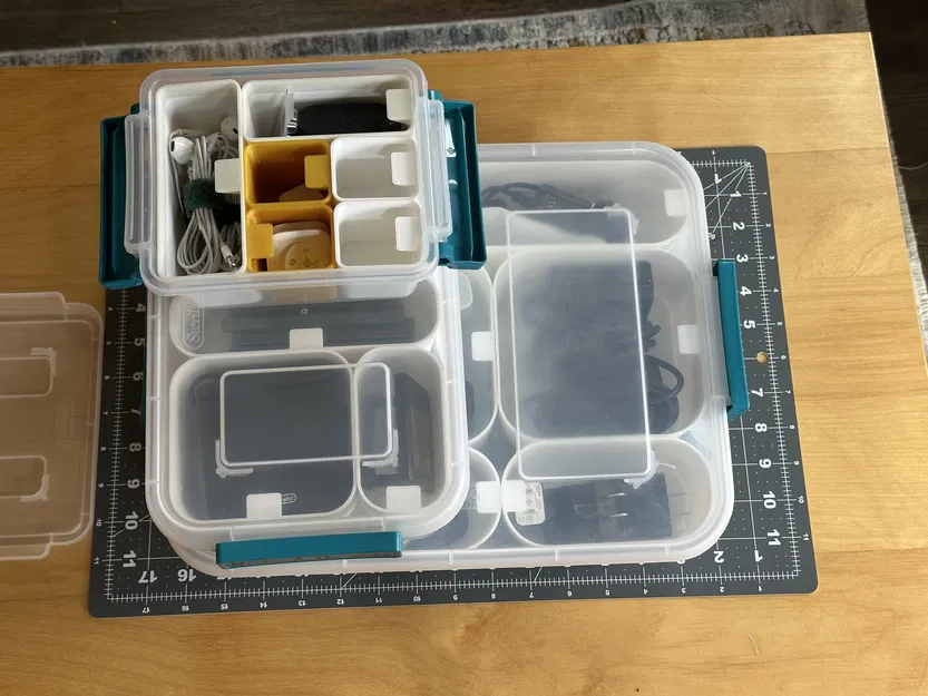 Khay Đựng Đồ Tùy Chỉnh Cho Hộp Sterilite Modular Latch - Image 3