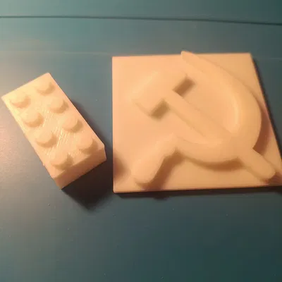 Mô hình gạch Lego 2x4 - File in 3D lắp ráp thú vị