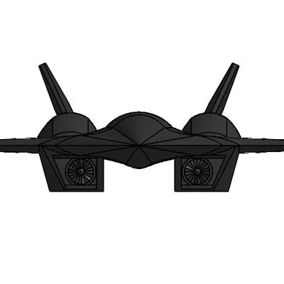 Mô hình máy bay Darkstar V2 - Thiết kế cải tiến độc đáo