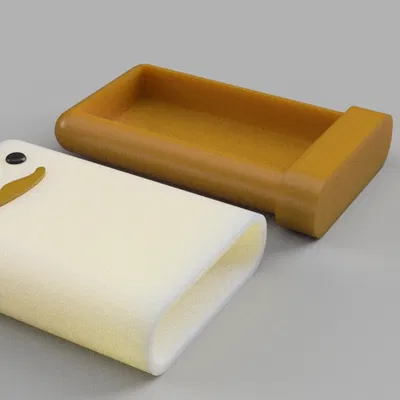 Duck Compartment: Hộp đựng đồ nhỏ hình chú vịt kèm nam châm