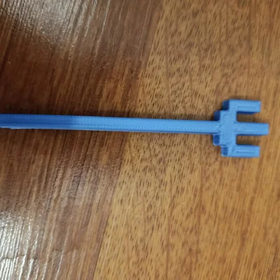 Mẫu móc khóa hình cây đinh ba (Trident) in 3D cá tính