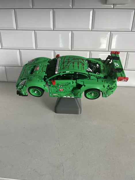 Đế trưng bày hiện đại cho LEGO Porsche 911 REXY - Image 2