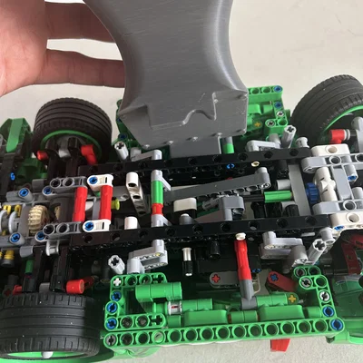Đế trưng bày hiện đại cho LEGO Porsche 911 REXY