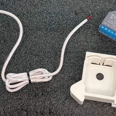 Đế gắn Shelly EM lên thanh DIN - Thiết kế tối giản không cần Wago