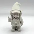 Mô hình Nữ Nhân Viên Kiểm Soát Không Lưu (ATC) Garden Gnome - Thumbnail 2