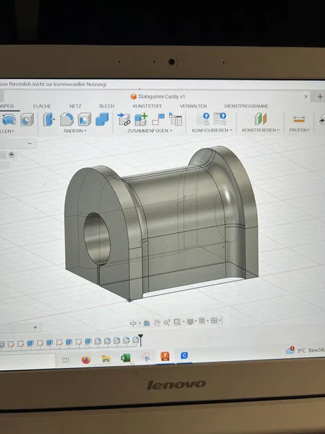 Cao su thanh cân bằng (Stabigummi) phía sau cho VW Caddy - Image 1