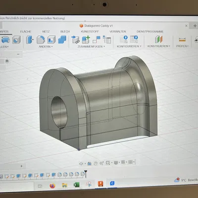Cao su thanh cân bằng (Stabigummi) phía sau cho VW Caddy