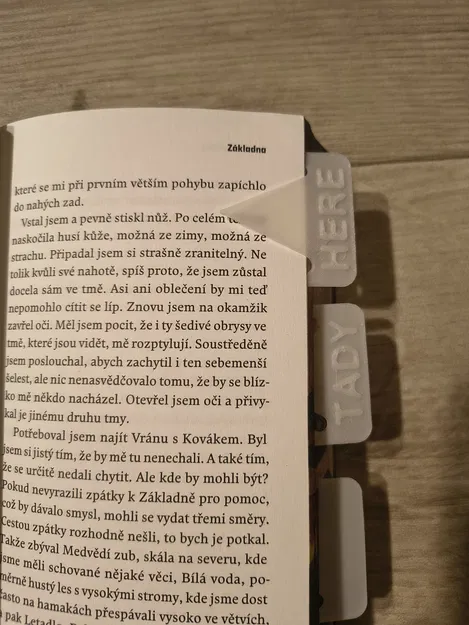 Bookmark dẻo linh hoạt / Flexibile bookmark - Image 1