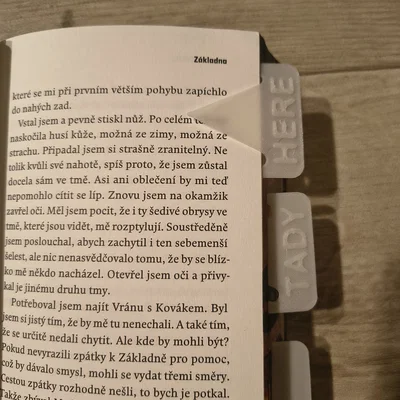 Bookmark dẻo linh hoạt / Flexibile bookmark