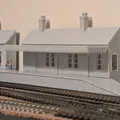 Mô hình nhà ga đường sắt Low Relief cho sa bàn tàu hỏa OO Gauge - Thumbnail 4