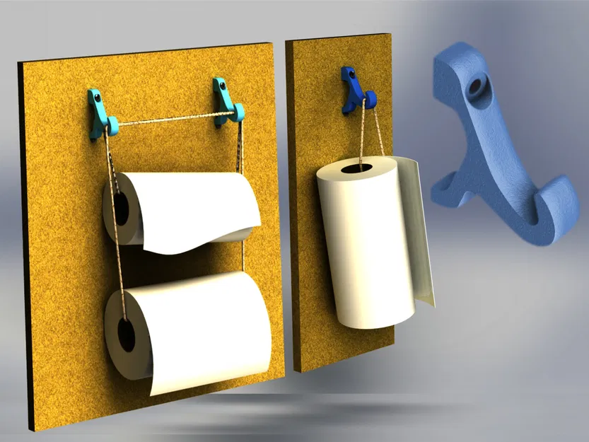 Giá treo khăn giấy (Paper Towel Holders) - Image 2