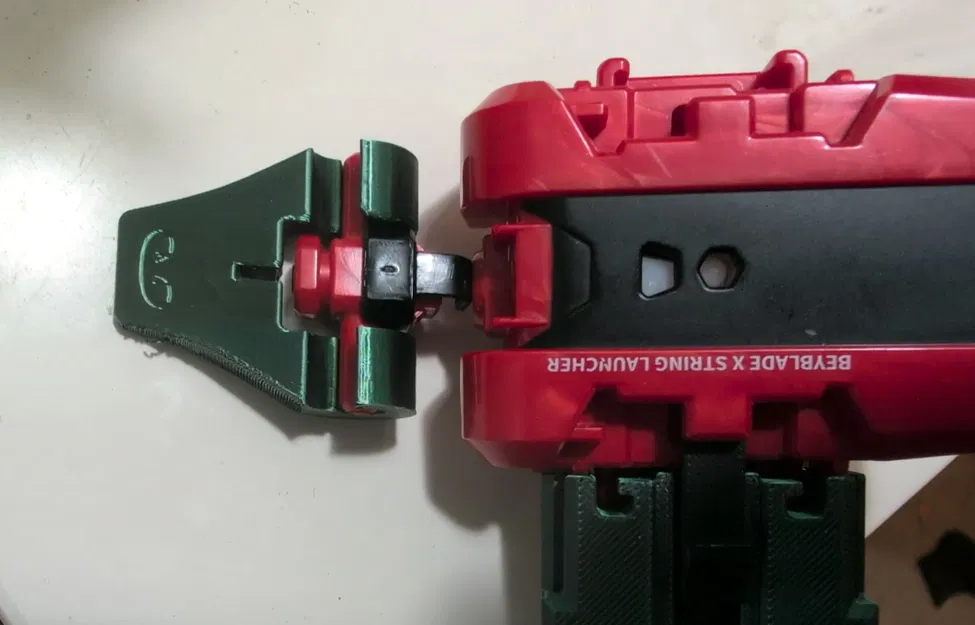 [WIP] Tay cầm Snap On cho Beyblade X String Launcher (Gia cố cho nhựa PLA) - Image 1