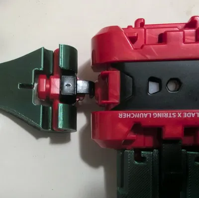 [WIP] Tay cầm Snap On cho Beyblade X String Launcher (Gia cố cho nhựa PLA)