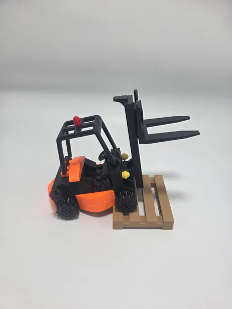 XE NÂNG 3D PRINTED — Mô hình lắp ráp nhiều chi tiết - Image 2