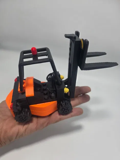 XE NÂNG 3D PRINTED — Mô hình lắp ráp nhiều chi tiết - Image 3