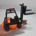 XE NÂNG 3D PRINTED — Mô hình lắp ráp nhiều chi tiết - Thumbnail 3