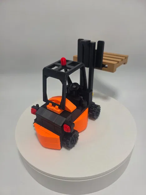XE NÂNG 3D PRINTED — Mô hình lắp ráp nhiều chi tiết - Image 4