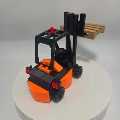 XE NÂNG 3D PRINTED — Mô hình lắp ráp nhiều chi tiết