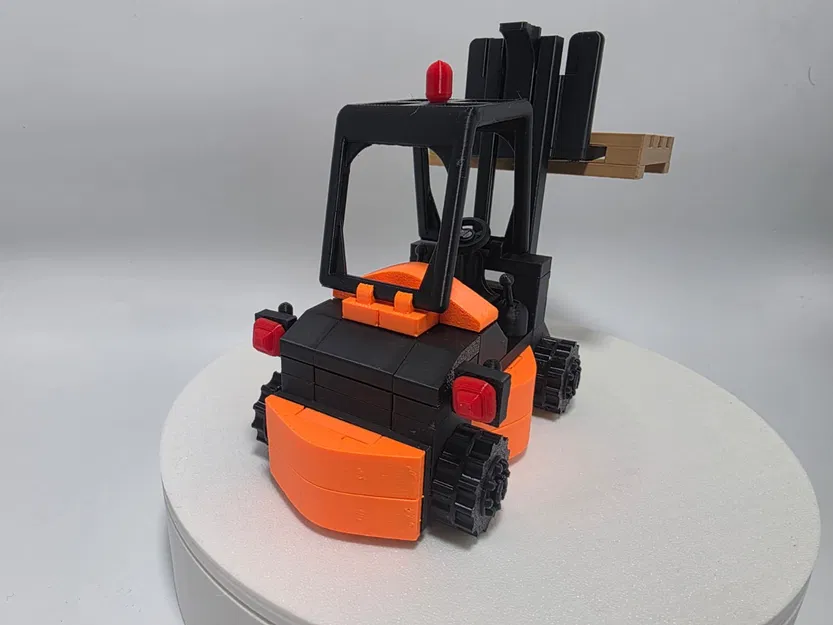 XE NÂNG 3D PRINTED — Mô hình lắp ráp nhiều chi tiết - Image 7