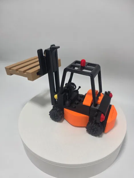 XE NÂNG 3D PRINTED — Mô hình lắp ráp nhiều chi tiết - Image 8