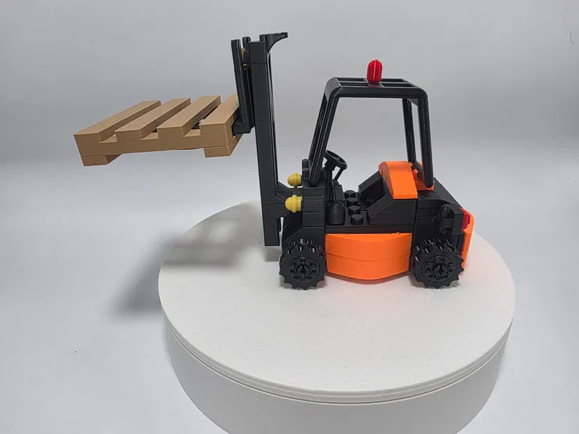XE NÂNG 3D PRINTED — Mô hình lắp ráp nhiều chi tiết - Image 9