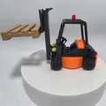 XE NÂNG 3D PRINTED — Mô hình lắp ráp nhiều chi tiết - Thumbnail 9
