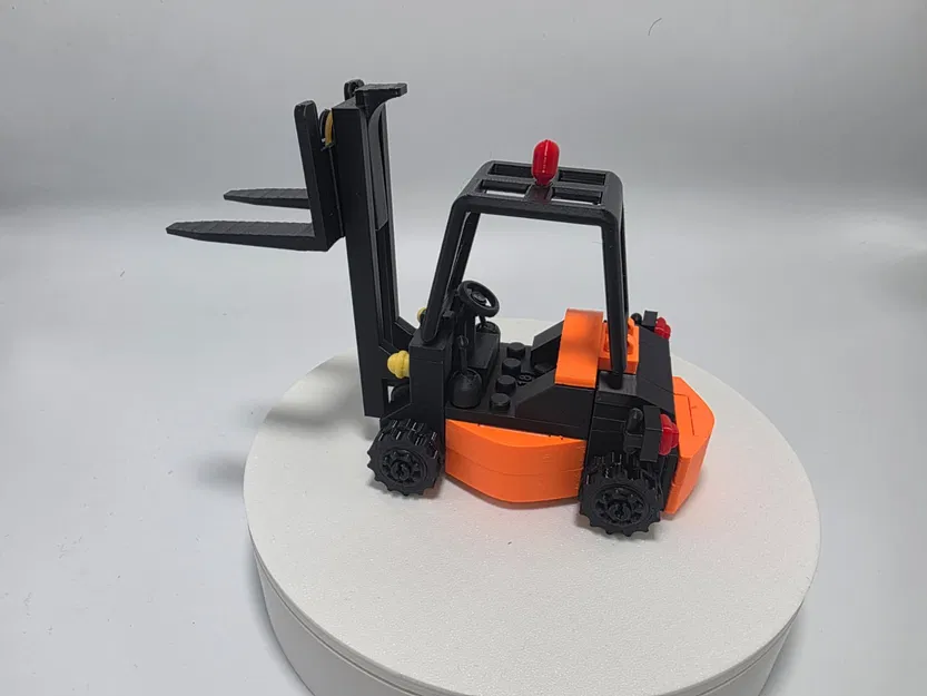 XE NÂNG 3D PRINTED — Mô hình lắp ráp nhiều chi tiết - Image 10