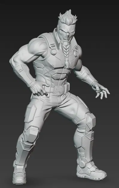 Mô hình siêu phản diện Cheron Thanaton 1 - File in 3D sắc nét - Image 2