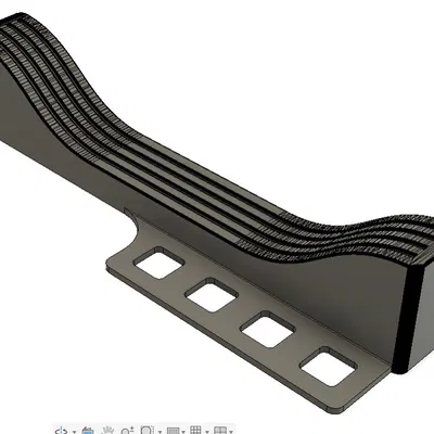 Giá đỡ tấm bàn in 3D cho máy Qidi Q2 - Gọn gàng và tiện lợi