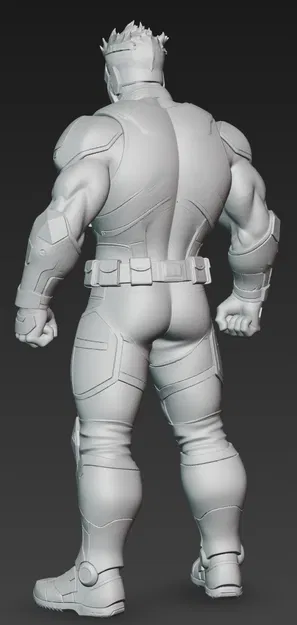 Mô hình 3D siêu phản diện Cheron Thanaton 2 (In Resin) - Image 3