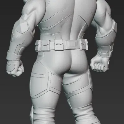 Mô hình 3D siêu phản diện Cheron Thanaton 2 (In Resin)