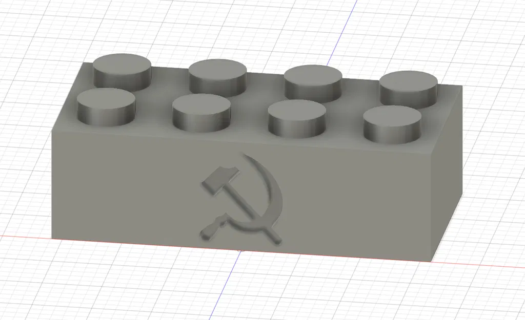 Mô hình gạch lắp ráp Our brick in 3D độc đáo - Image 1