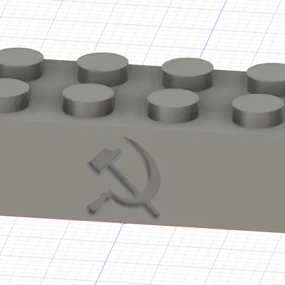 Mô hình gạch lắp ráp Our brick in 3D độc đáo